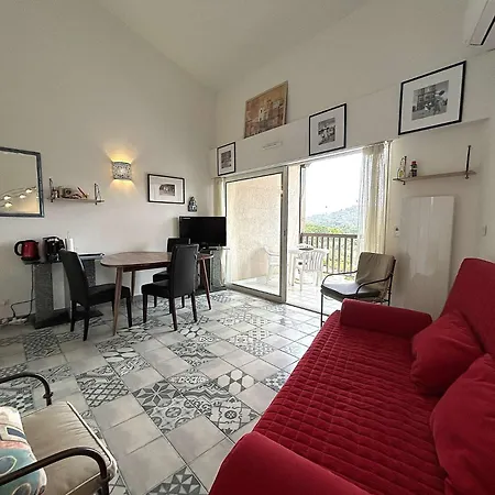 Apartment Gasni - Appt T2 Climatise Avec Piscine Et Acces Golfe De St Tropez Gassin